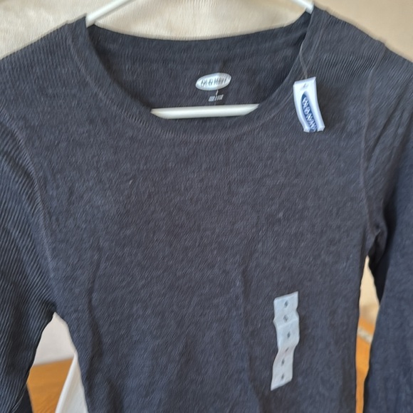Old Navy Tops - Dark Grey Long Sleeve Top